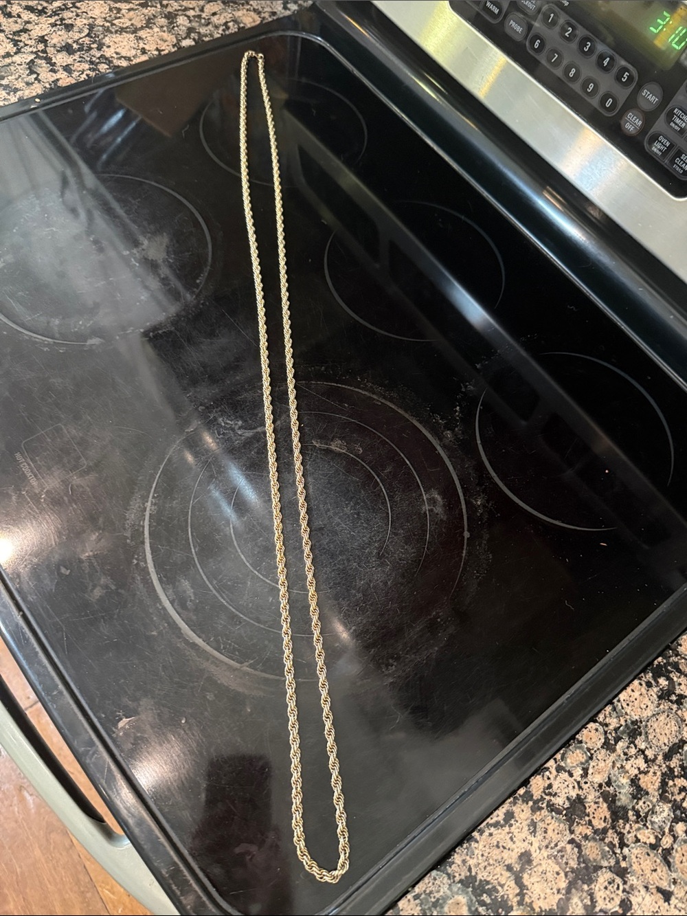 Monet Gold Rope Chain Necklace